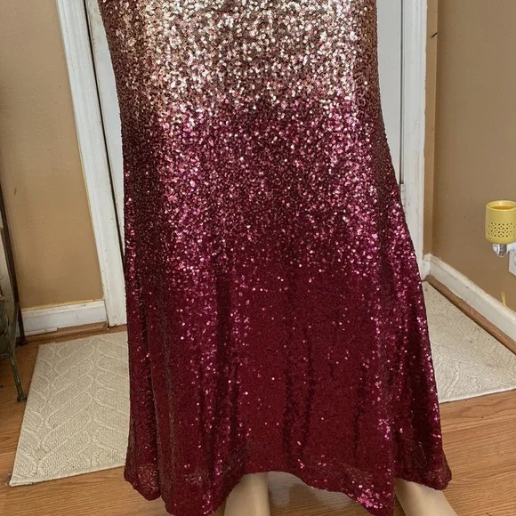 Lulus ombré sequin gown - Picture 9 of 13